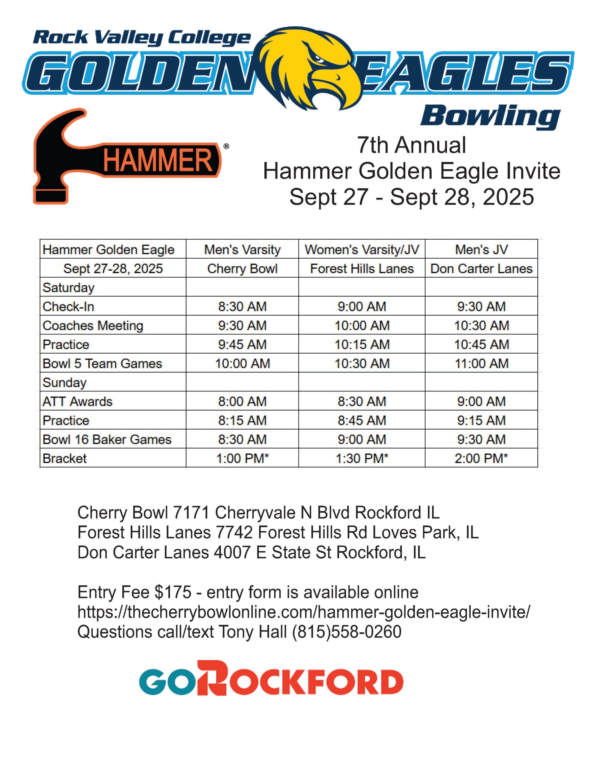 2025 Hammer Golden Eagle Invite entry form_Page_1